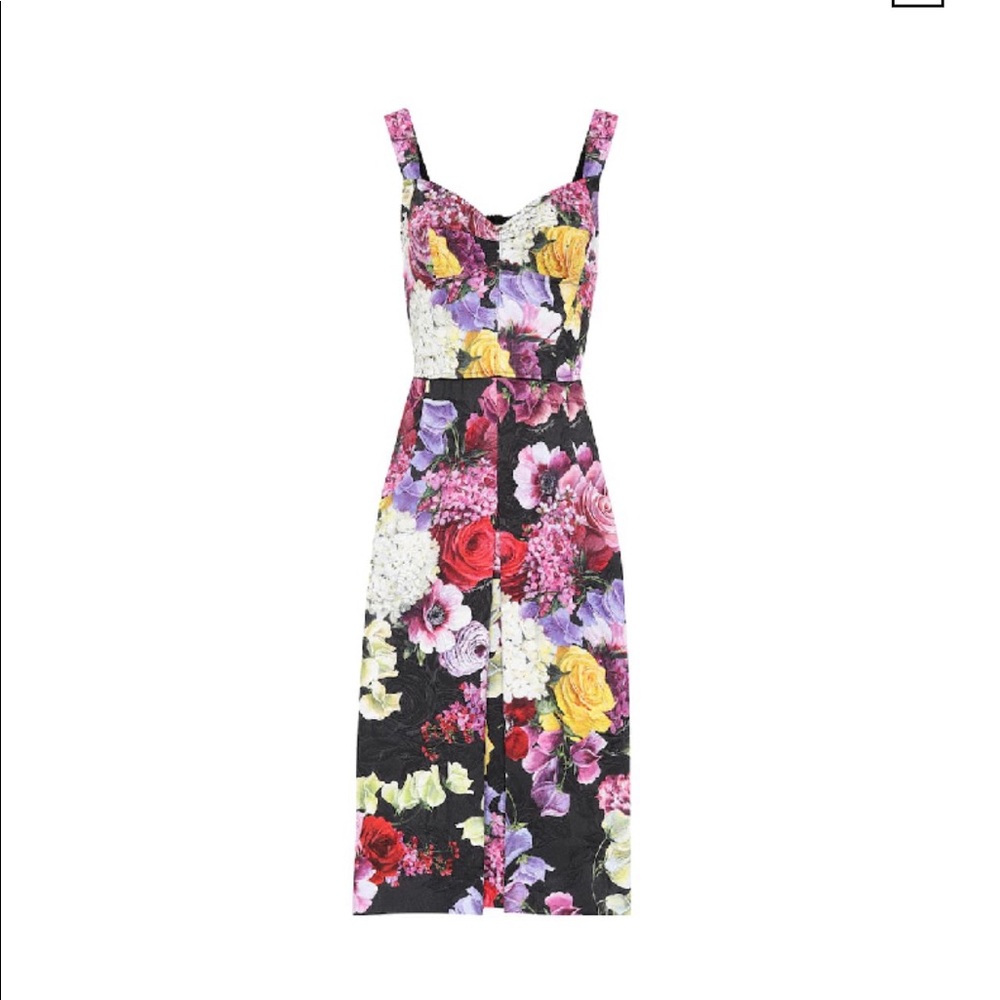 NWT dolce and Gabanna floral bustier dress size 0 - Picture 7 of 7